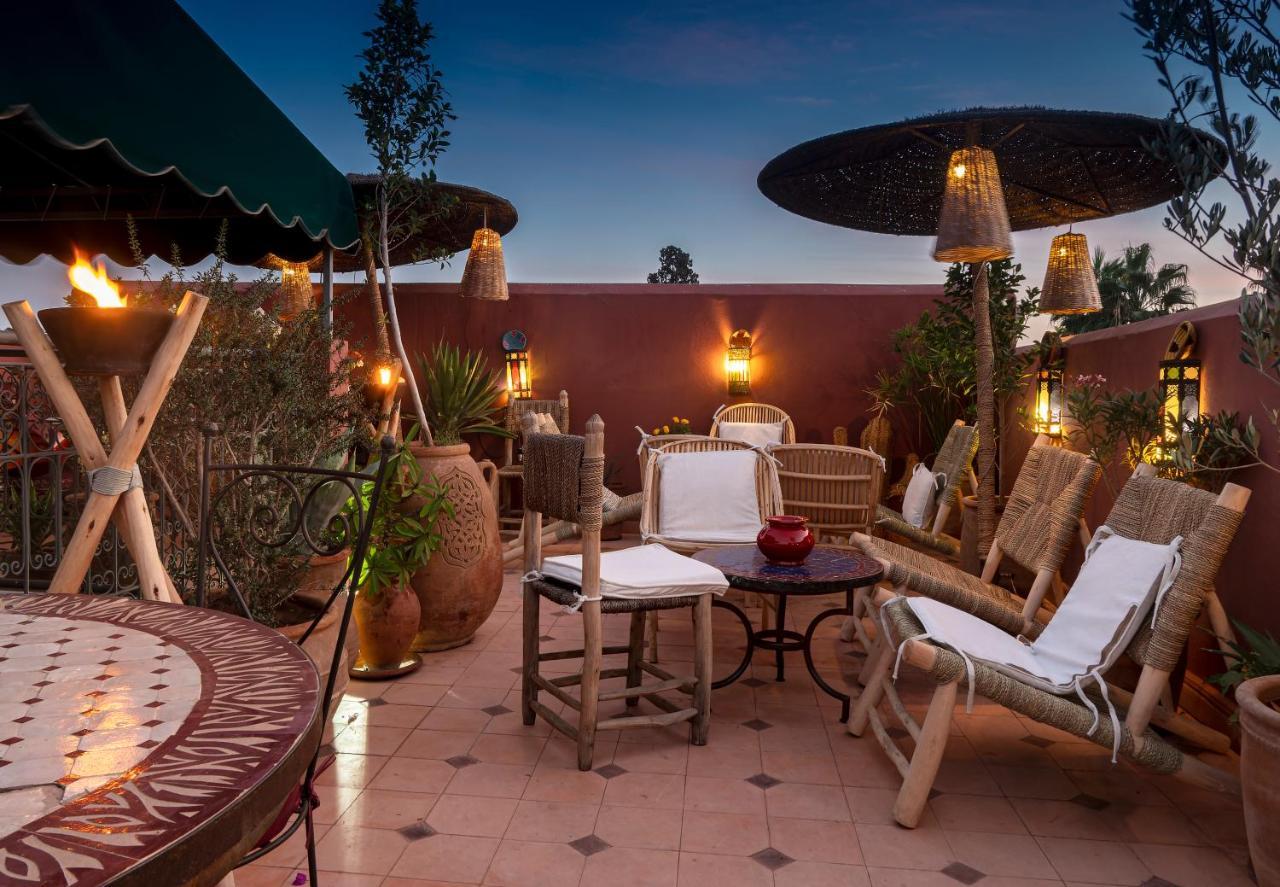 Riad dar El Arsa Rooftop&jacuzzi Marrakesh Exterior foto