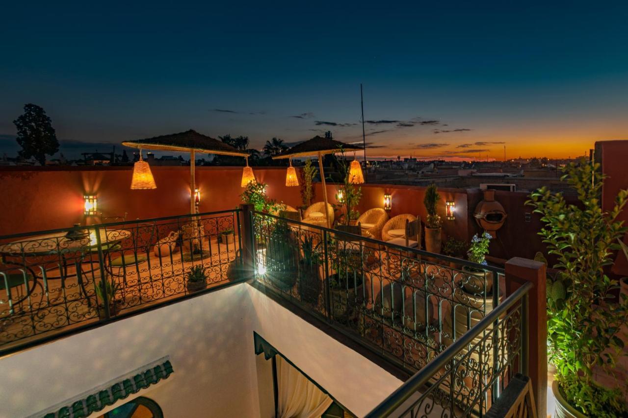 Riad dar El Arsa Rooftop&jacuzzi Marrakesh Exterior foto