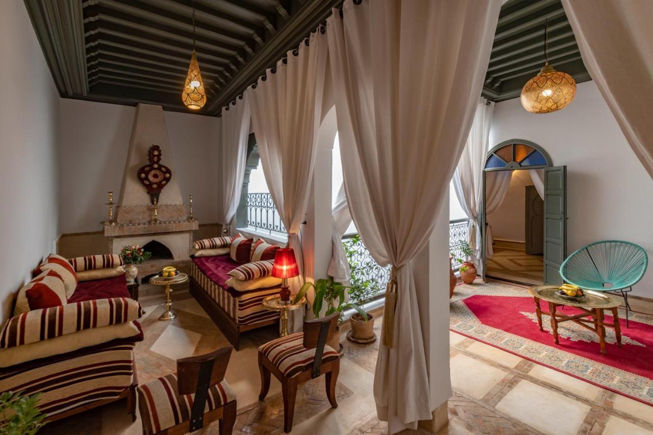 Riad dar El Arsa Rooftop&jacuzzi Marrakesh Exterior foto