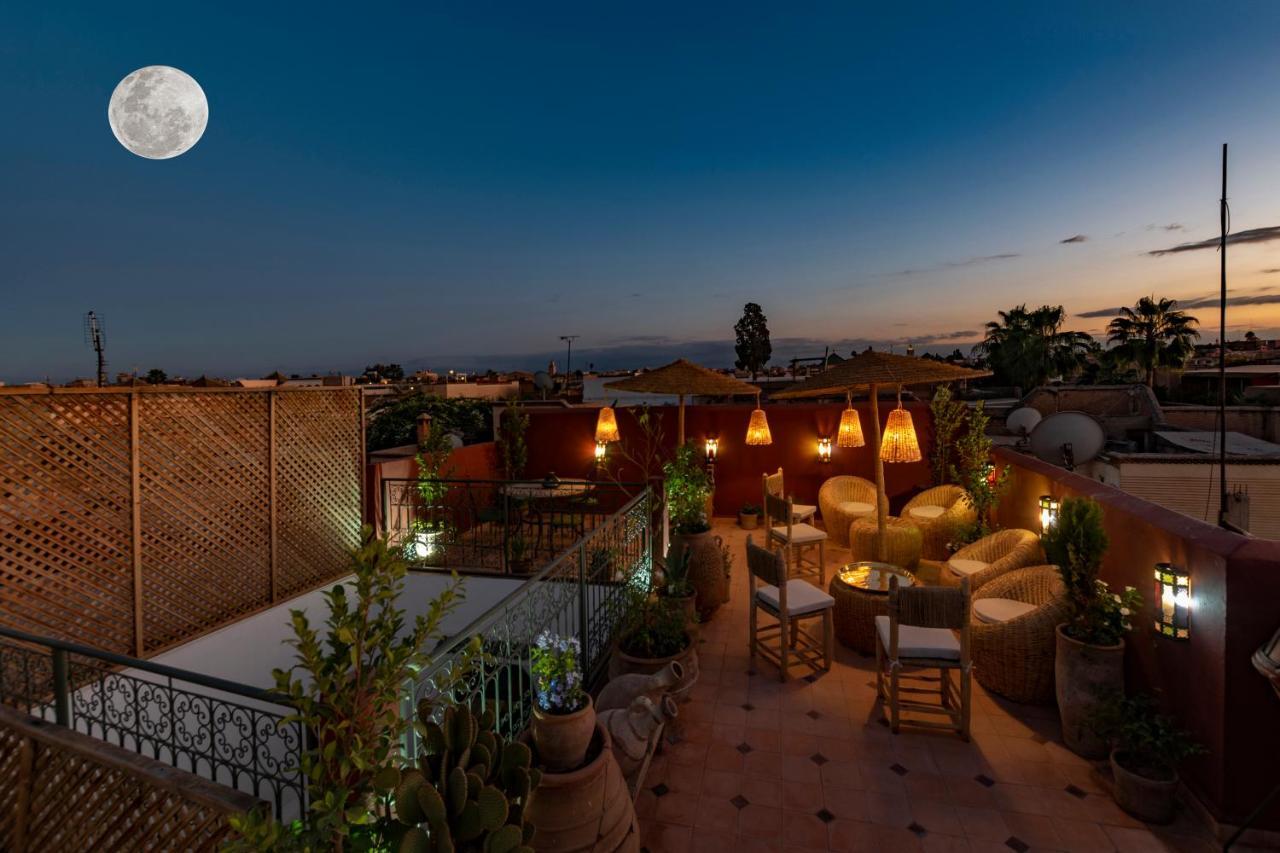 Riad dar El Arsa Rooftop&jacuzzi Marrakesh Exterior foto