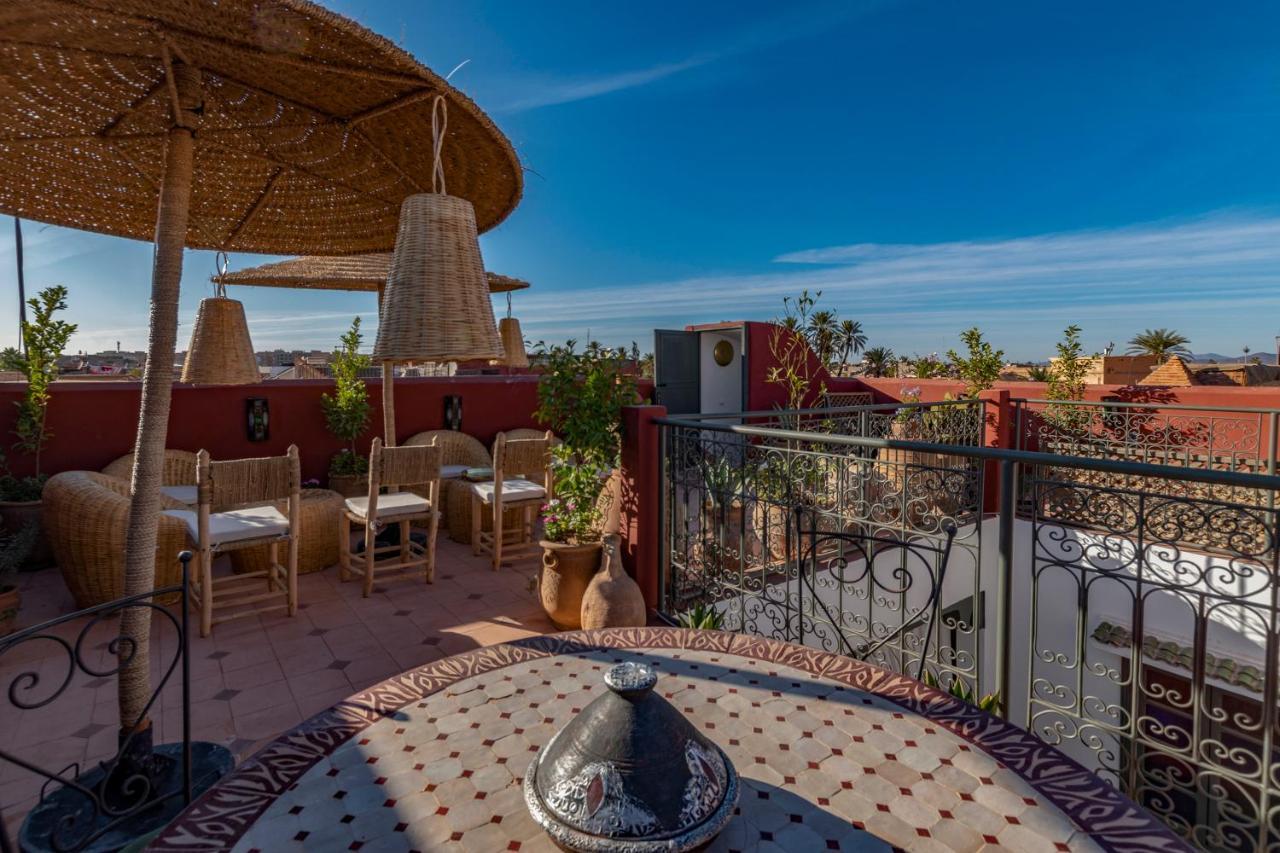 Riad dar El Arsa Rooftop&jacuzzi Marrakesh Exterior foto